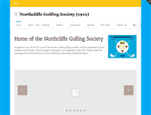 Tablet Screenshot of northcliffegolf.co.uk